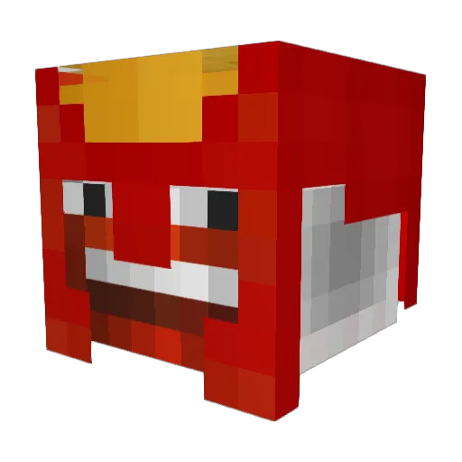 TropaDoOruan22 Minecraft avatar head, 3D render