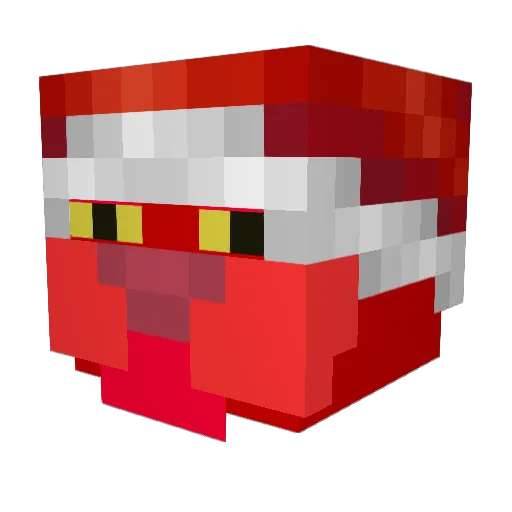 TrophyGalore Minecraft avatar head, 3D render