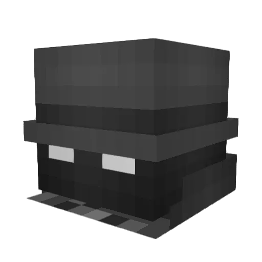 Tropico__ Minecraft avatar head, 3D render