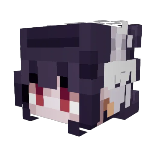 Trotskismo Minecraft avatar head, 3D render