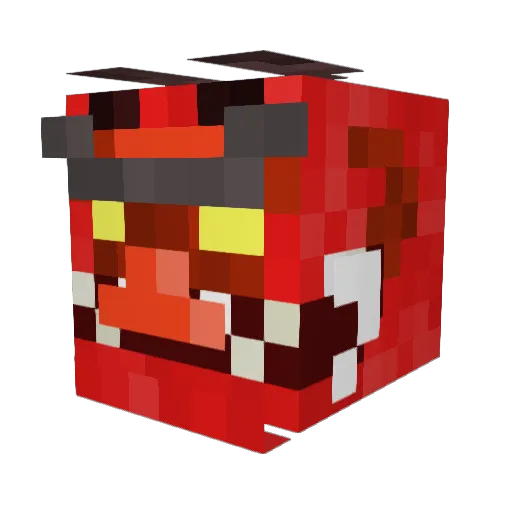 Trottshot58 Minecraft avatar head, 3D render
