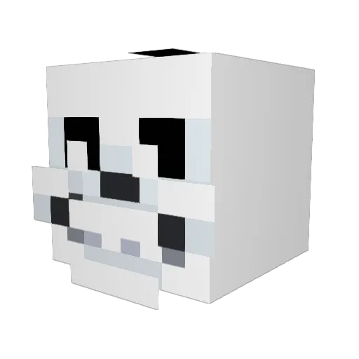 Trotumanhd777 Minecraft avatar head, 3D render