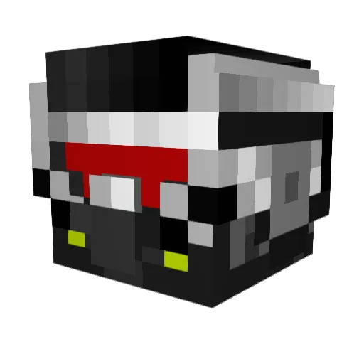 TroublemakerGmbH Minecraft avatar head, 3D render