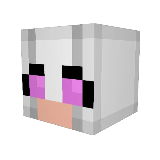 TroutSir Minecraft avatar head, 3D render