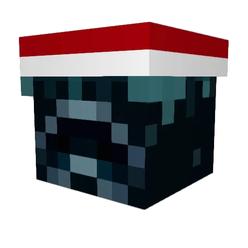 TroyCast2 Minecraft avatar head, 3D render