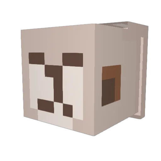 Troyeboi_Klodes Minecraft avatar head, 3D render
