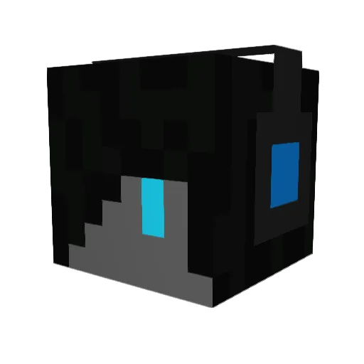 TrpaslikLP Minecraft avatar head, 3D render