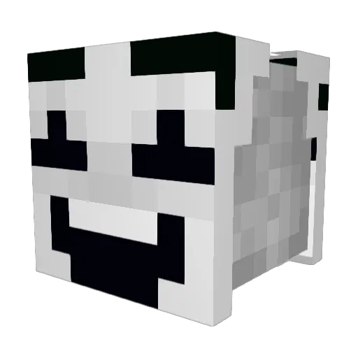 Trpi1 Minecraft avatar head, 3D render