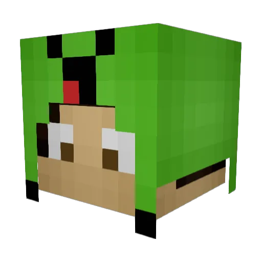 Trr891 Minecraft avatar head, 3D render