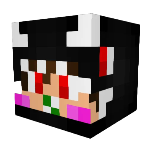 Trruongg_VN Minecraft avatar head, 3D render