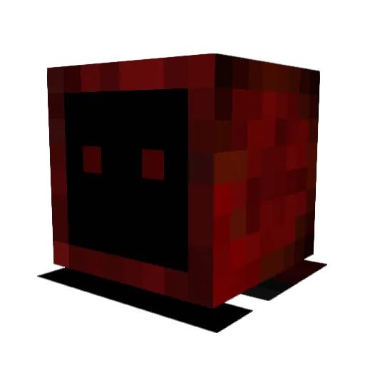 TruDemon Minecraft avatar head, 3D render