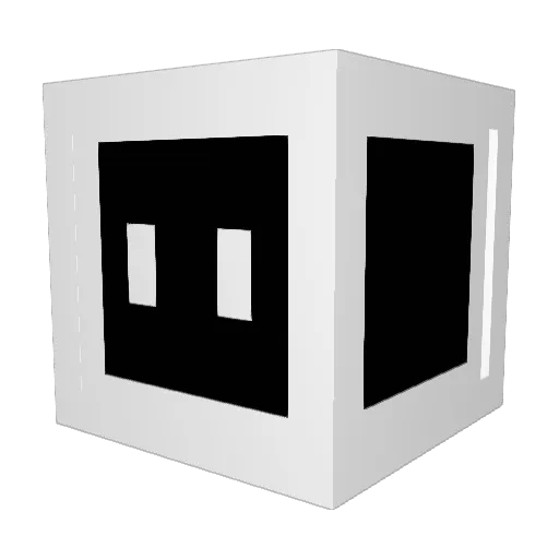 TruceI Minecraft avatar head, 3D render