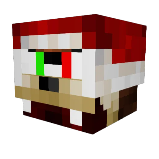 TrueExcaliburGY Minecraft avatar head, 3D render