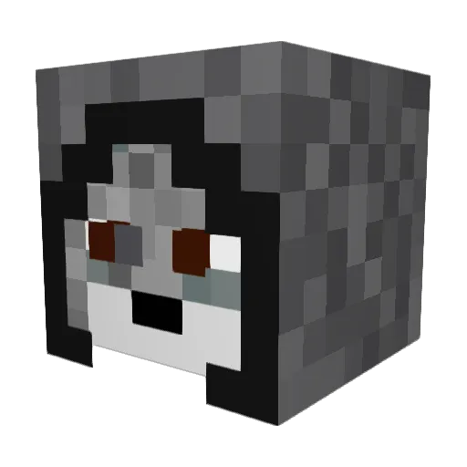 TrueG5G Minecraft avatar head, 3D render