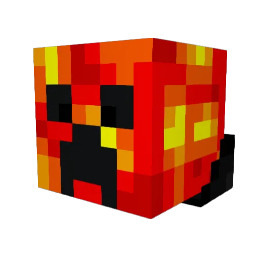 TrueOne_ Minecraft avatar head, 3D render