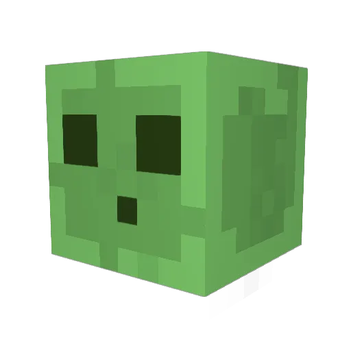 TrueStay Minecraft avatar head, 3D render