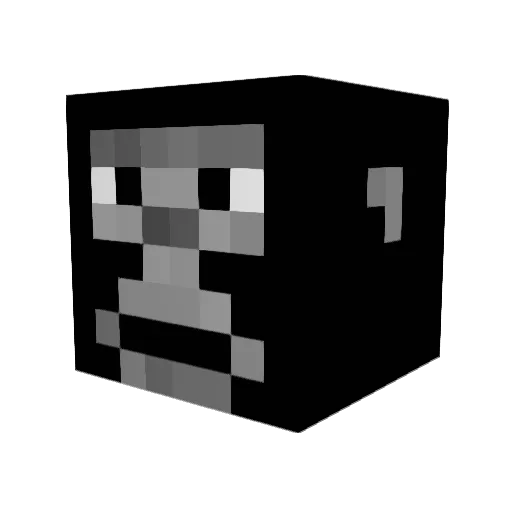 TrueVirtue Minecraft avatar head, 3D render