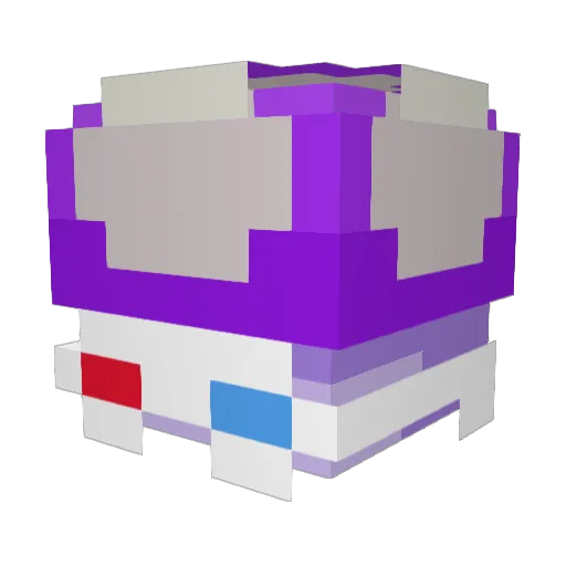 TruffleToan Minecraft avatar head, 3D render