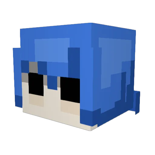 Trujillo123 Minecraft avatar head, 3D render