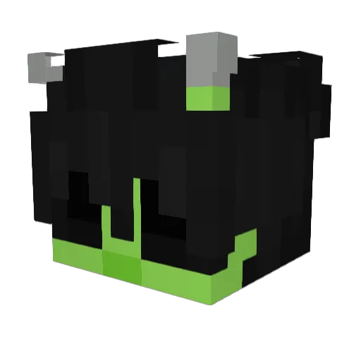 Trulsrok Minecraft avatar head, 3D render