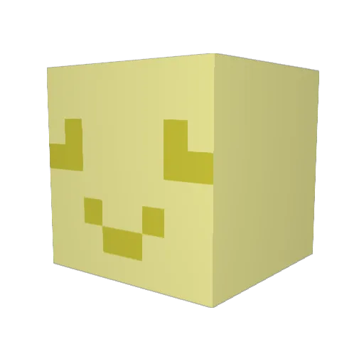 TrulyCypress Minecraft avatar head, 3D render