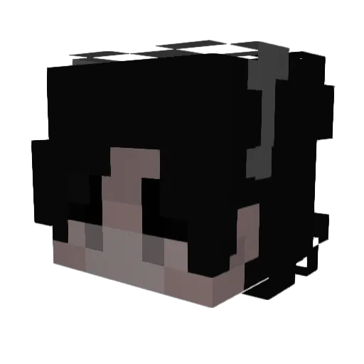 TrulyTempest Minecraft avatar head, 3D render