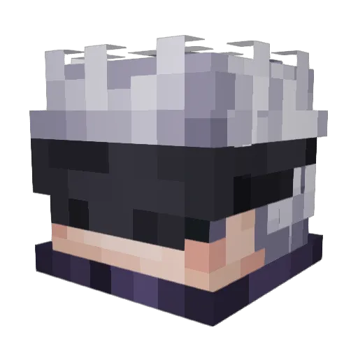 Truman0219 Minecraft avatar head, 3D render