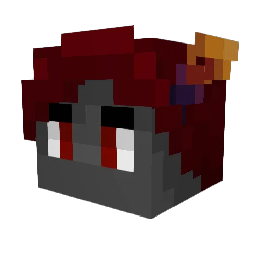 Trunks4167 Minecraft avatar head, 3D render