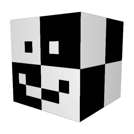 Trunng_31 Minecraft avatar head, 3D render