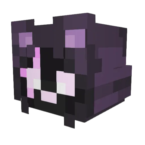 Trurb Minecraft avatar head, 3D render