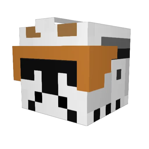 TrustinOGT Minecraft avatar head, 3D render