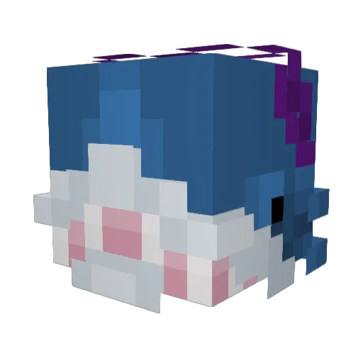 Trustingstar77 Minecraft avatar head, 3D render