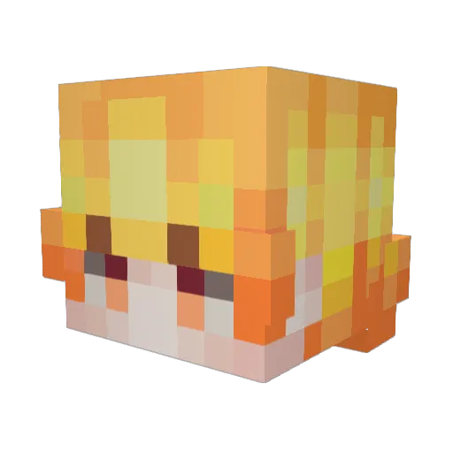 Truth_Finder Minecraft avatar head, 3D render