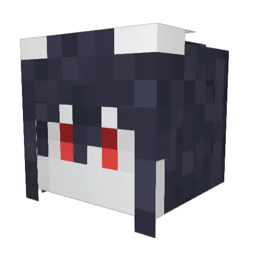 Truth_NotFound Minecraft avatar head, 3D render