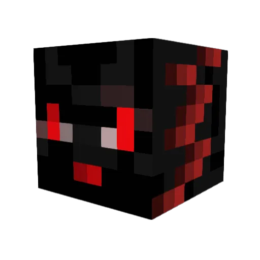 Trxsctt Minecraft avatar head, 3D render