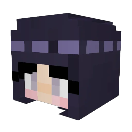 TryHard2441 Minecraft avatar head, 3D render