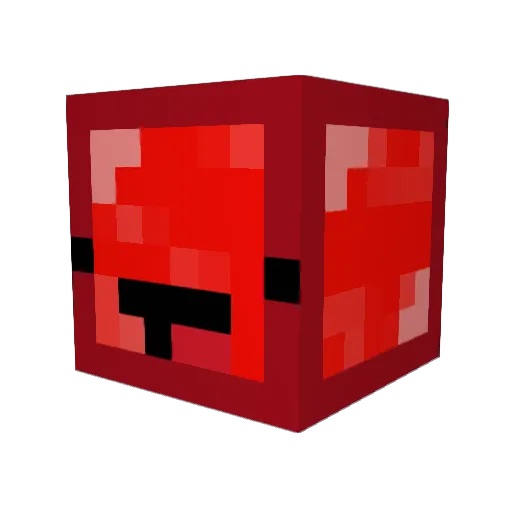 TryHardGoomy Minecraft avatar head, 3D render