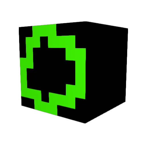 TrySailOut Minecraft avatar head, 3D render