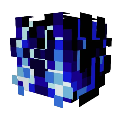 TryToLivee Minecraft avatar head, 3D render