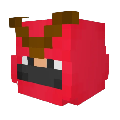 Try_Bart Minecraft avatar head, 3D render