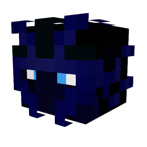 Try_Halbmensch Minecraft avatar head, 3D render