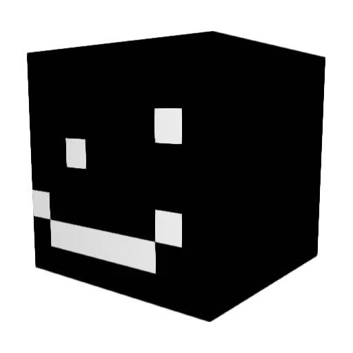 Trycs Minecraft avatar head, 3D render