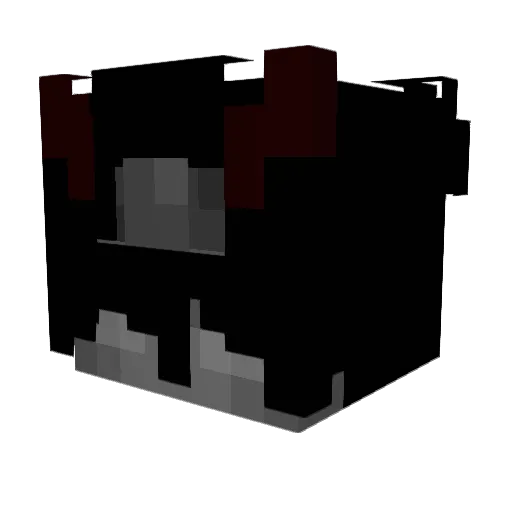 Tryhxrd_ Minecraft avatar head, 3D render
