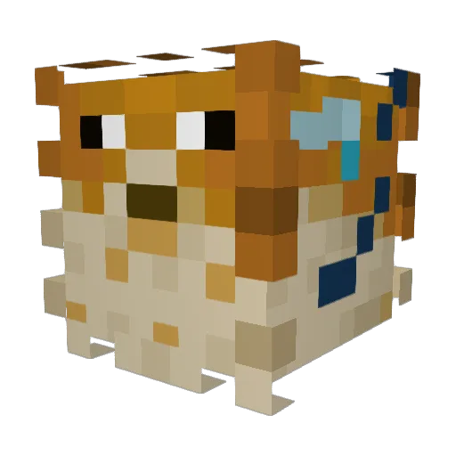 Tryit1213 Minecraft avatar head, 3D render