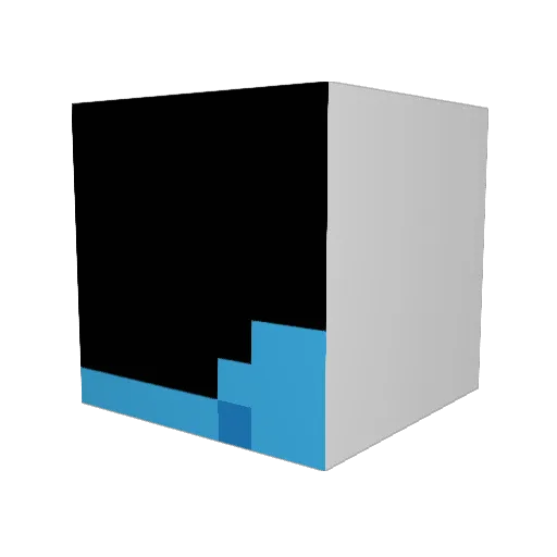 Tryll3 Minecraft avatar head, 3D render
