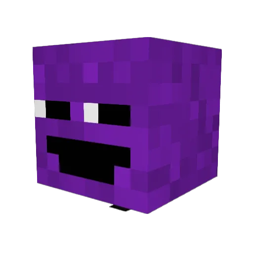 Tryplec0mbo Minecraft avatar head, 3D render