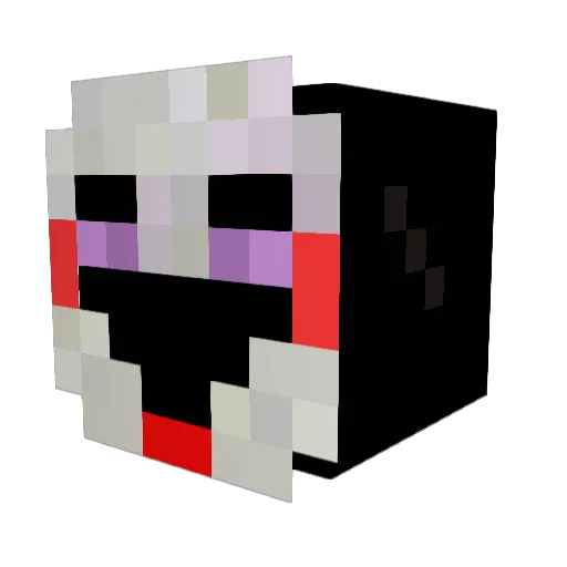 Trywii Minecraft avatar head, 3D render