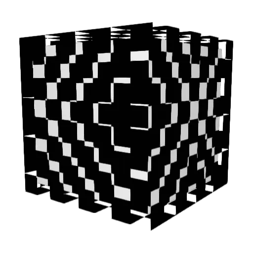 Tryxno Minecraft avatar head, 3D render