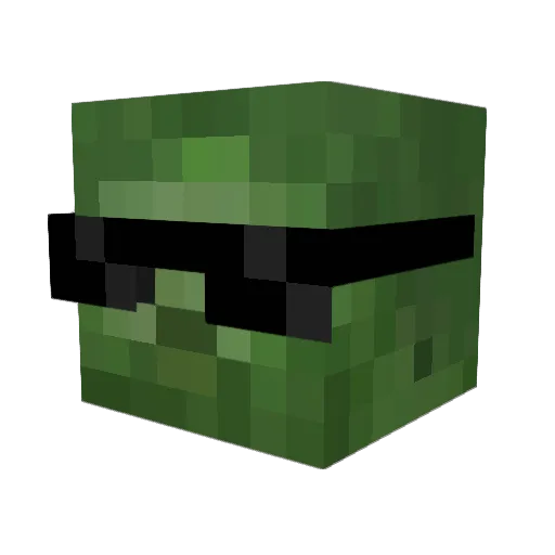 Tsai_917 Minecraft avatar head, 3D render