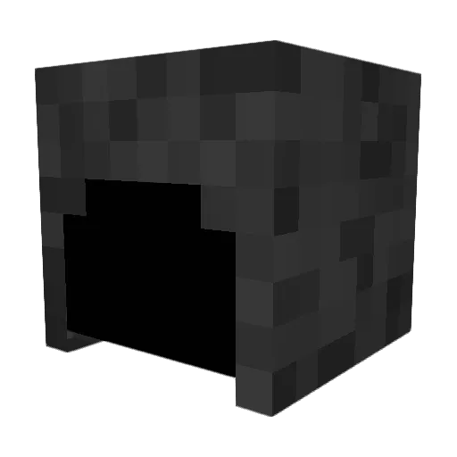 Tschastes Minecraft avatar head, 3D render